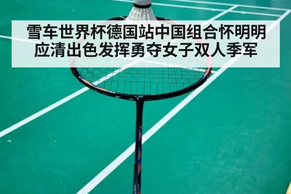 雪车世界杯德国站中国组合怀明明应清出色发挥勇夺女子双人季军